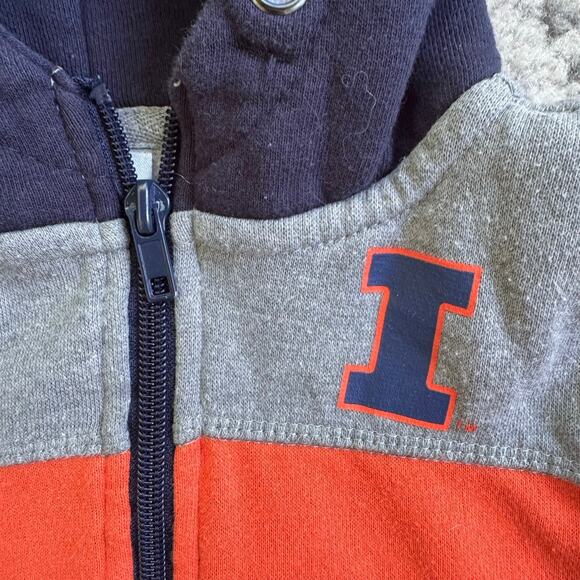Colosseum University of Illinois Fighting Illini Infant Jacket 12M - Picture 4 of 6